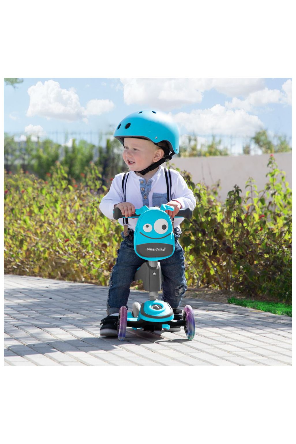 SmarTrike scooter T1 3 in 1 scooter for kids from 15m+ - blue
