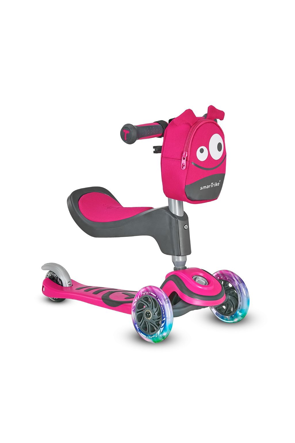 SmarTrike T1 trotinetă 3 în 1 pentru copii de la 15 luni + - roz