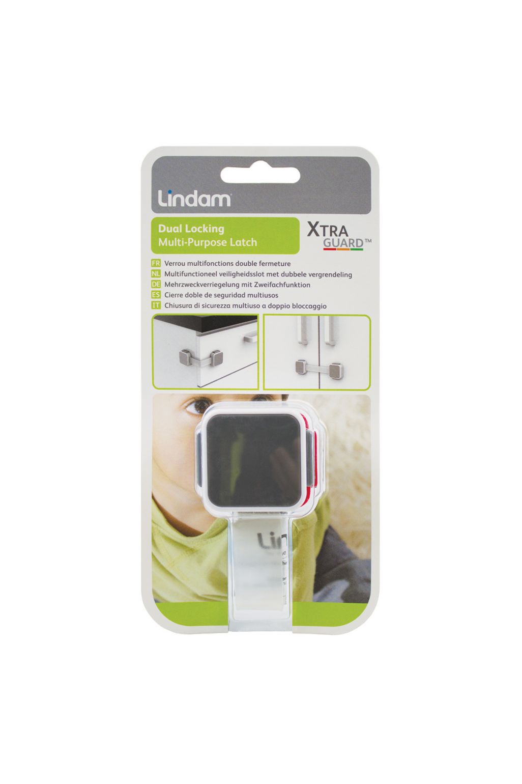 Lindam xtra guard® multi-purpose safety latch 