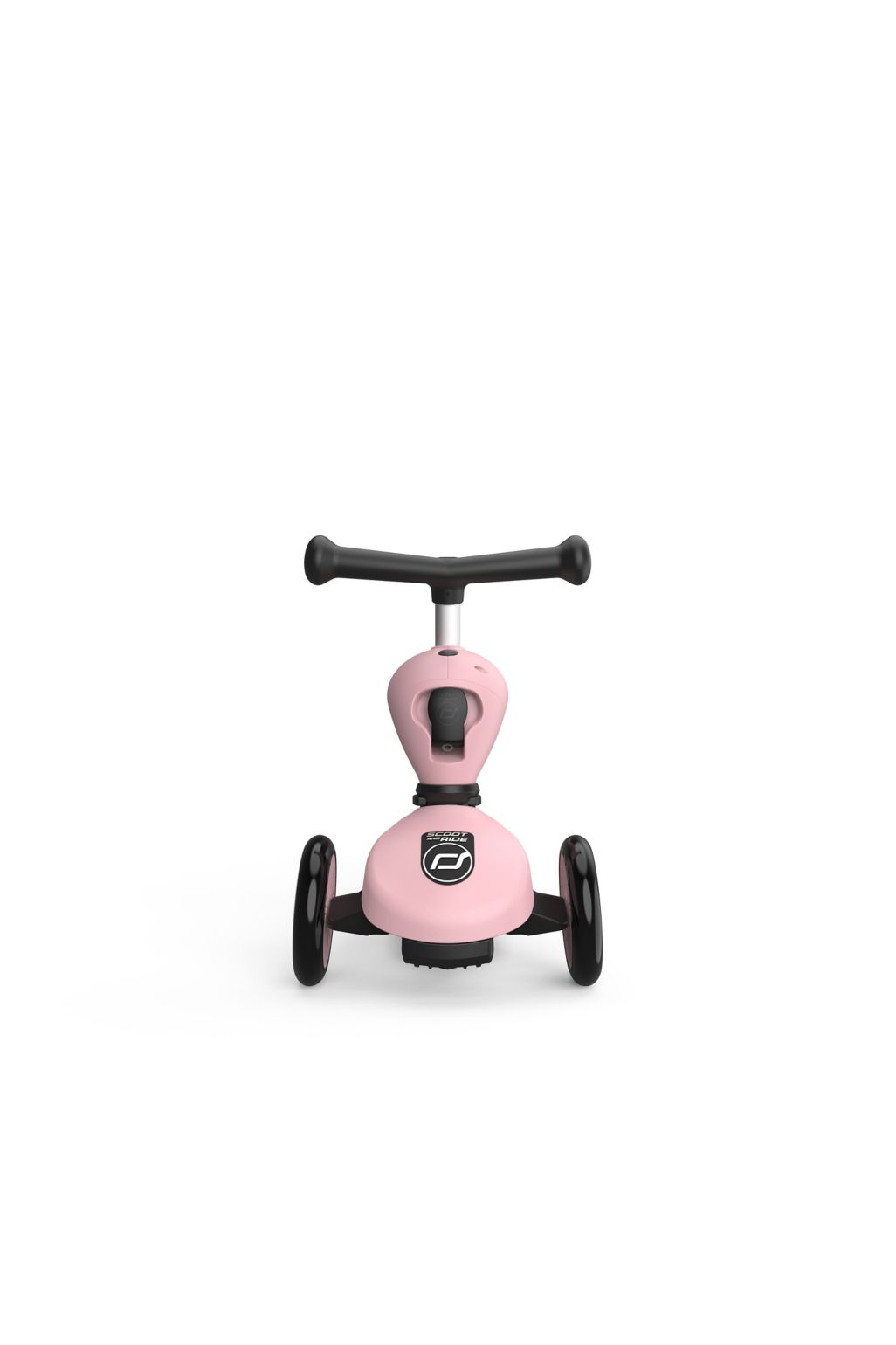 Scoot and Ride Highwaykick 1 2 in1 kickboard with seat - rose
