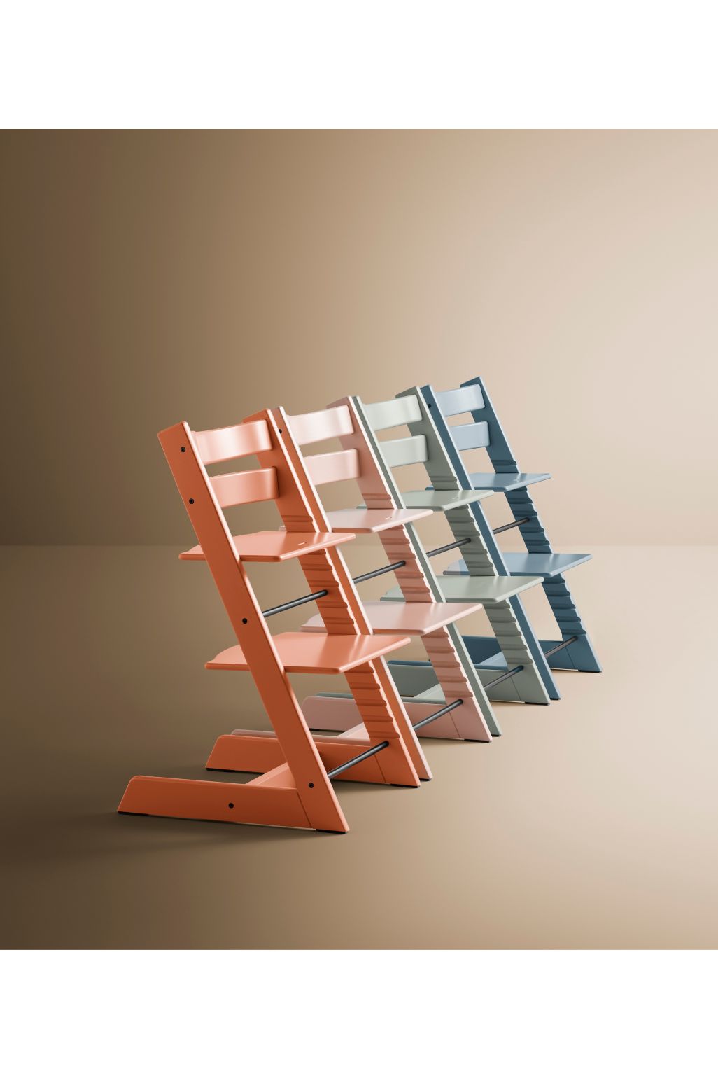 Stokke® Tripp Trapp® scaun înalt - roz senin