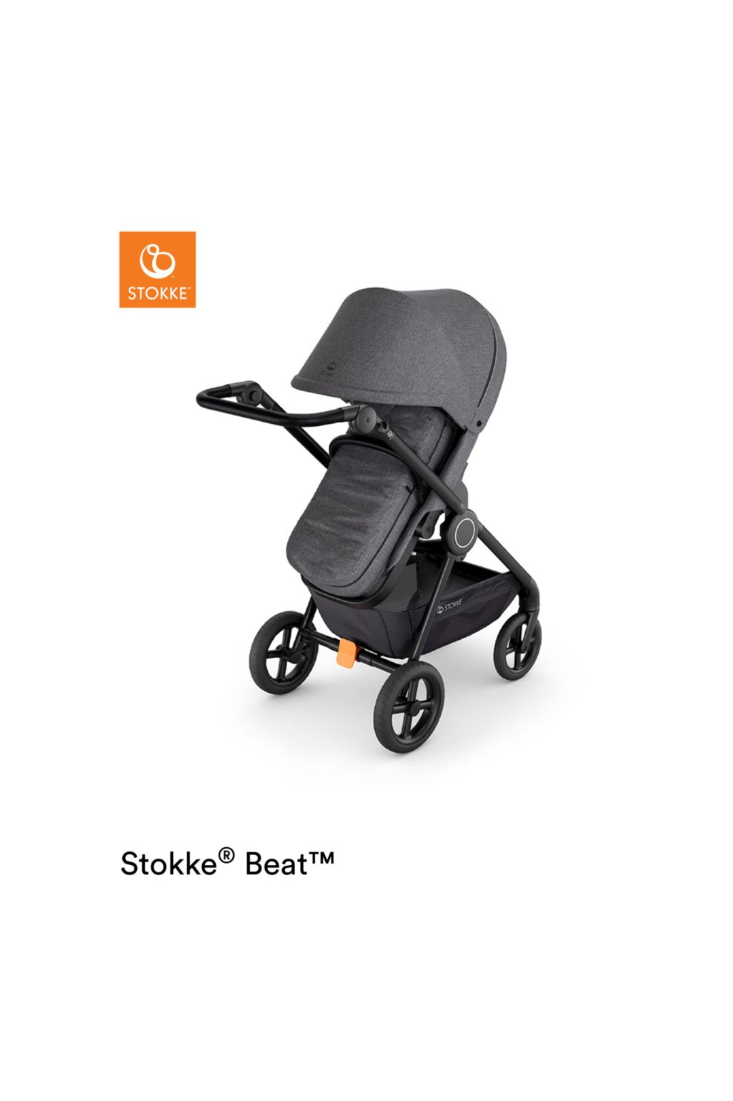 Stokke beat black melange discount