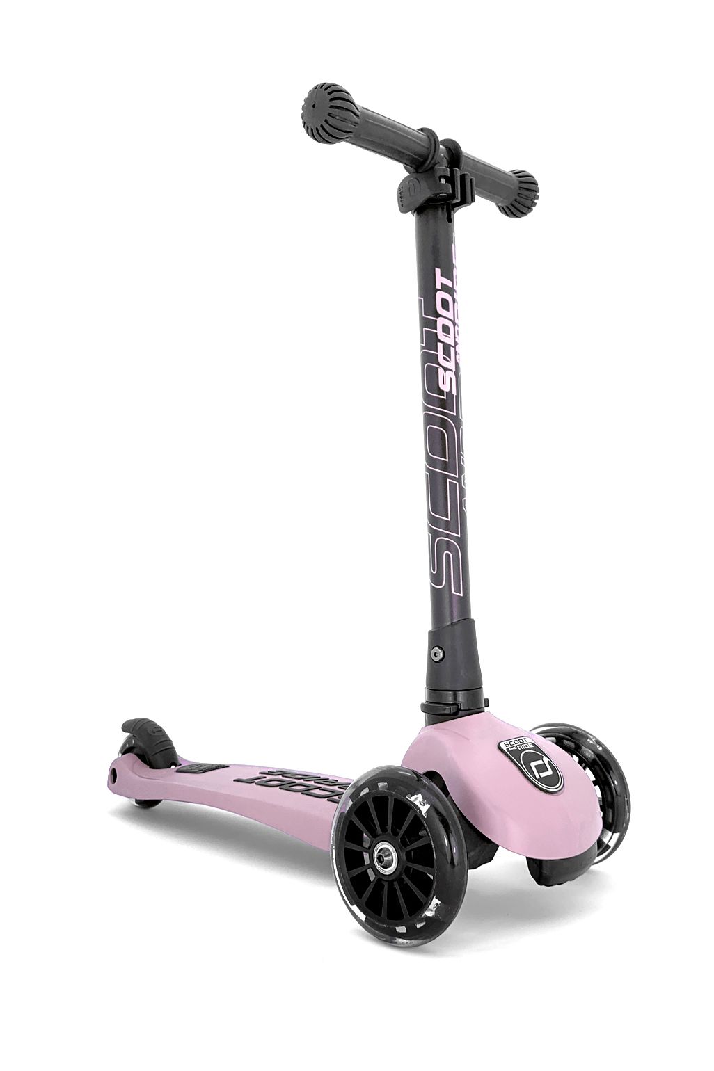 Scoot and Ride Highwaykick 3 LED scooter - rose