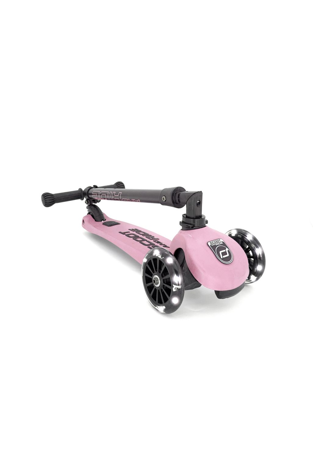 Scoot and Ride Highwaykick 3 LED scooter - rose