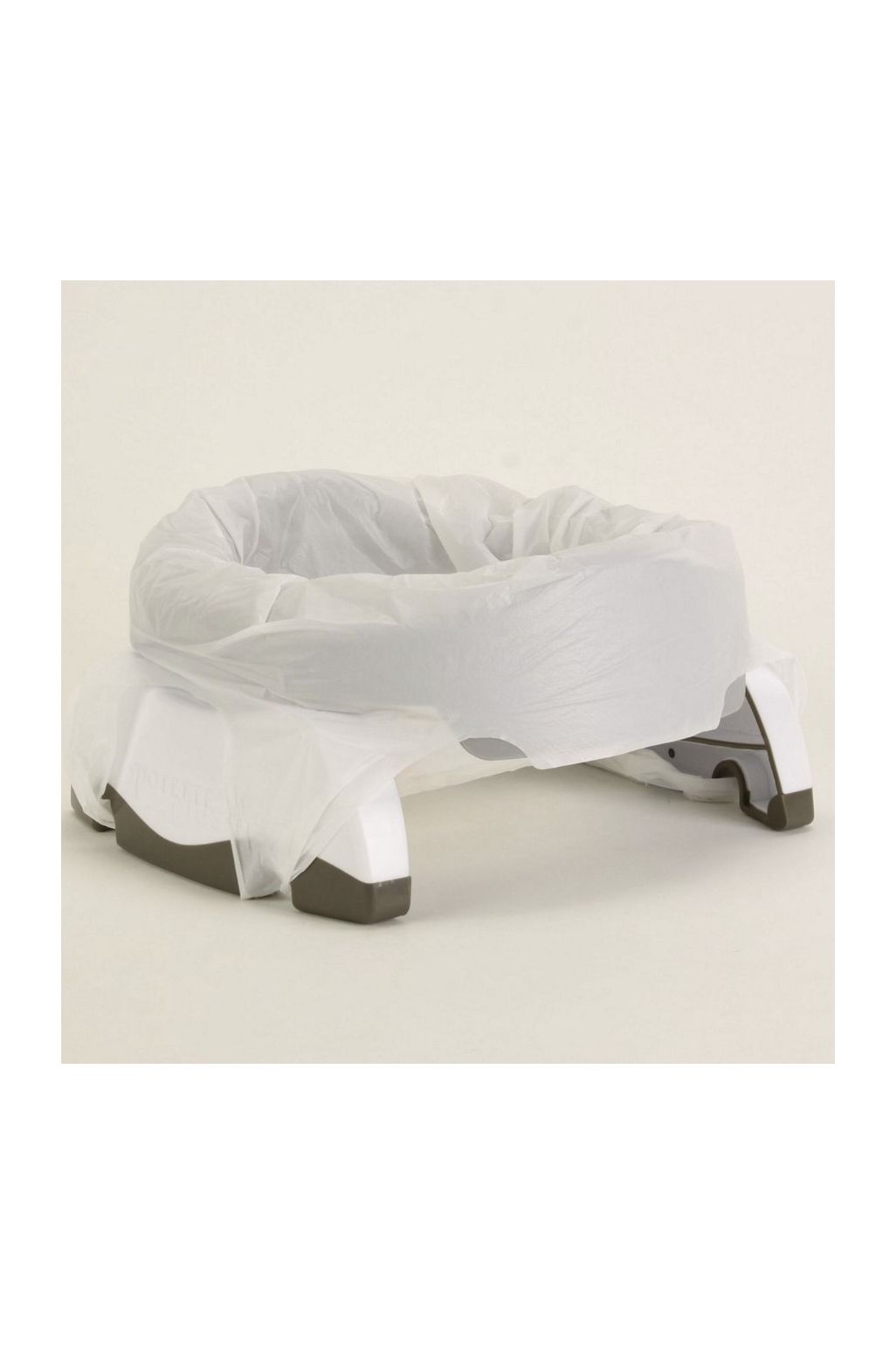 Potette Plus 2 în 1 oliță portabilă de călătorie - gri/alb