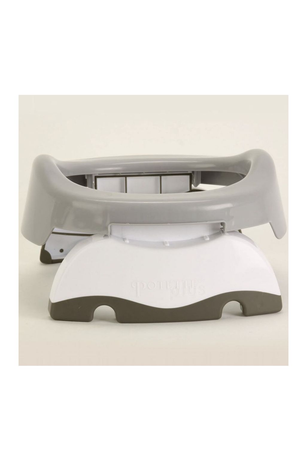 Potette Plus 2 în 1 oliță portabilă de călătorie - gri/alb