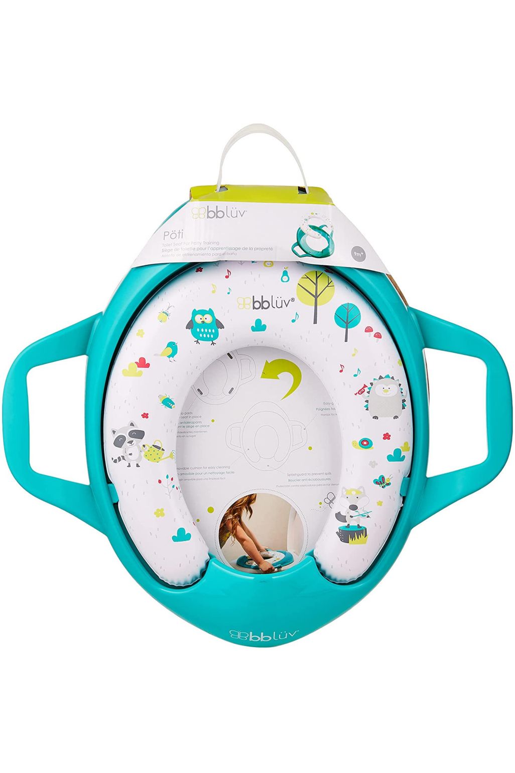 Bblüv Pöti Toilet seat for potty training - forest animals