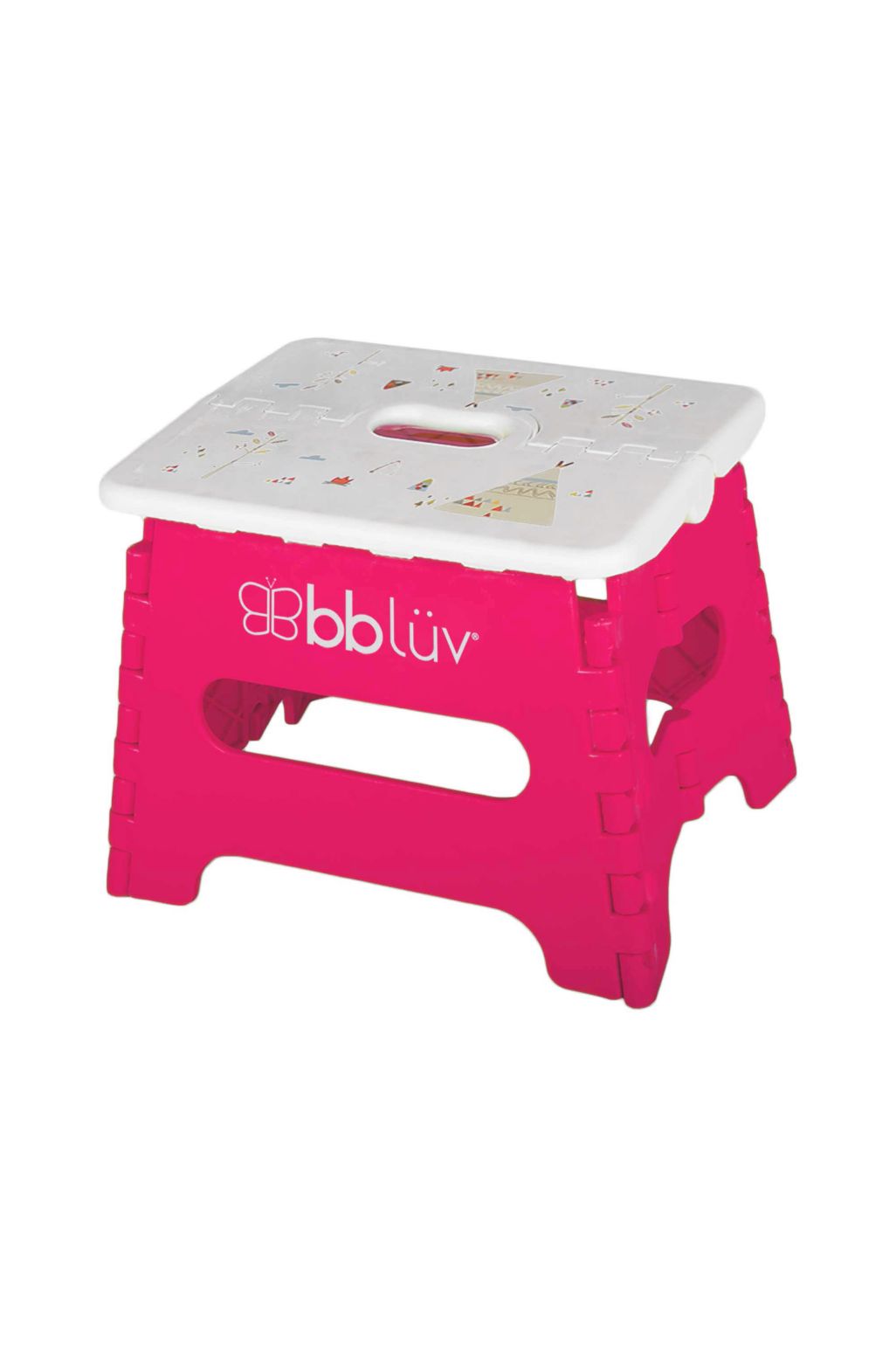 Bblüv Stëp Foldable step stool - pink