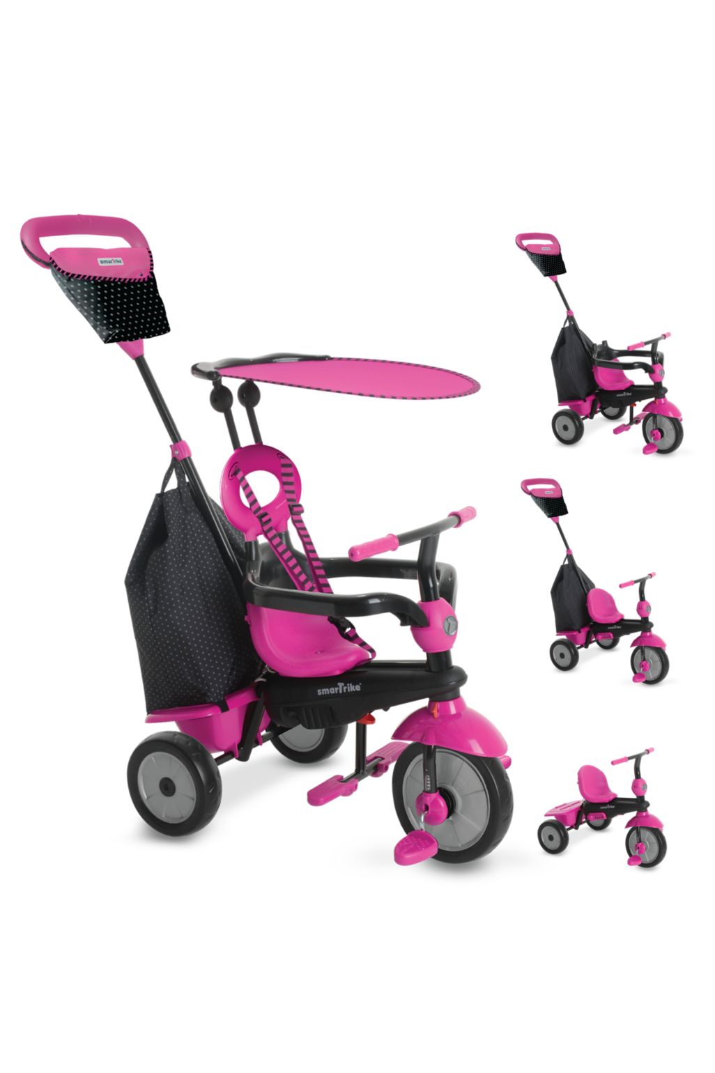 Smart trike 4 in 1 pink online