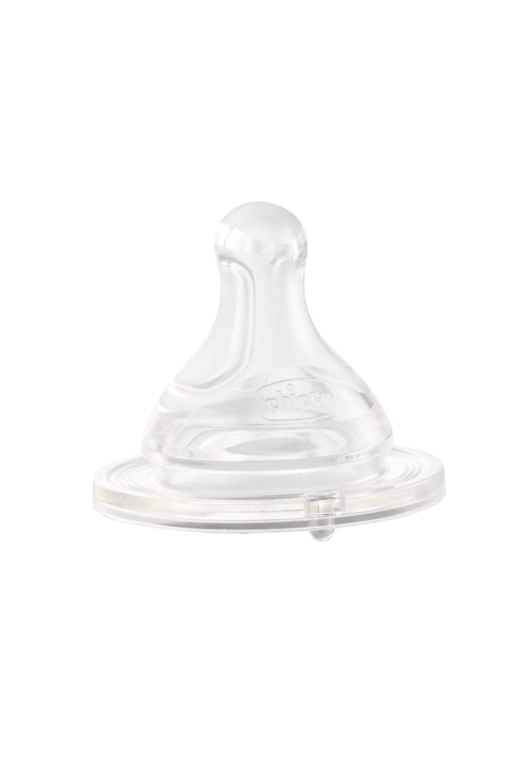 Chicco Physio Food Flow Silicone Teat 6+ months - pack of 2