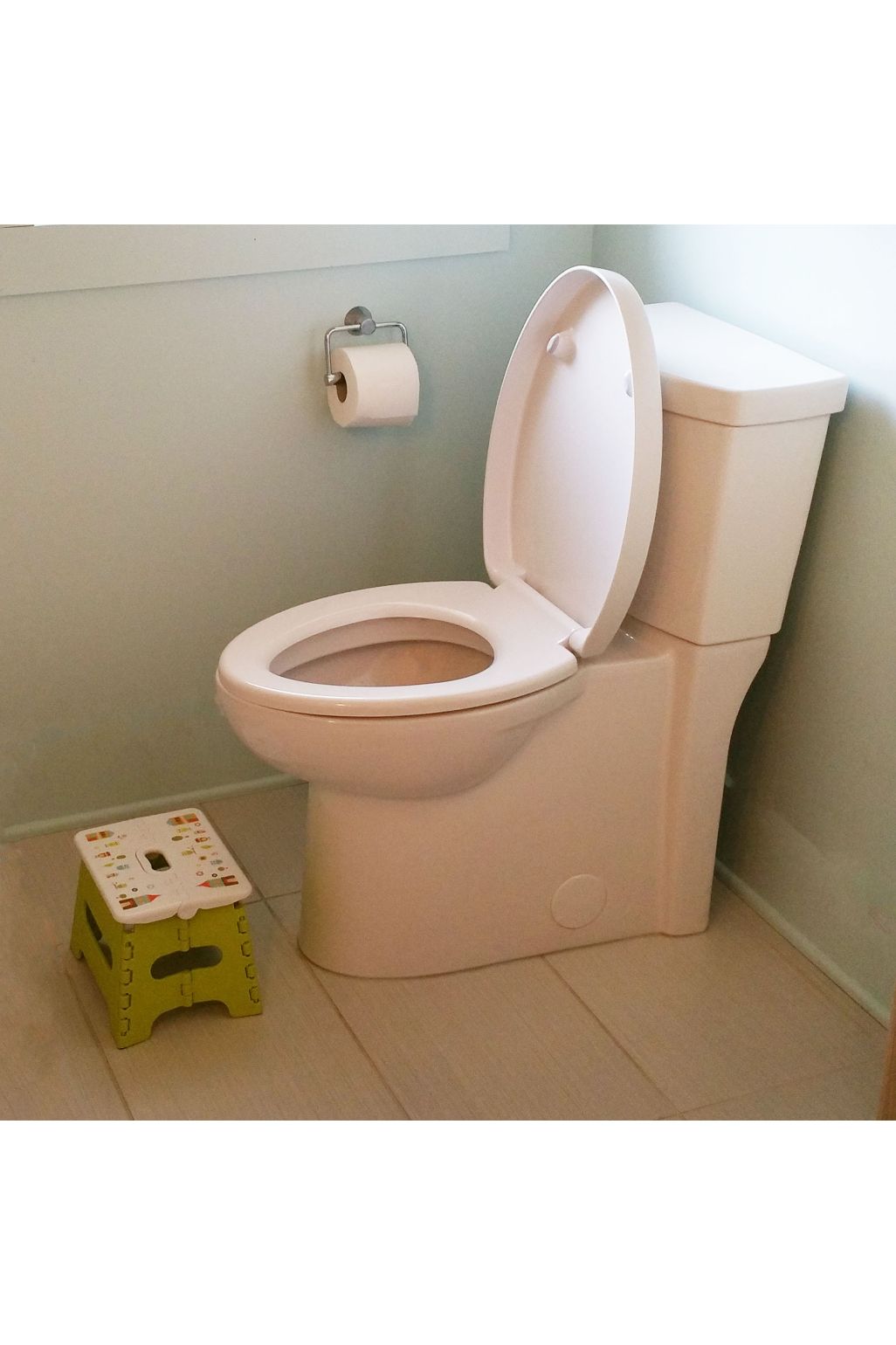 Bblüv Stëp Foldable Step Stool - lime