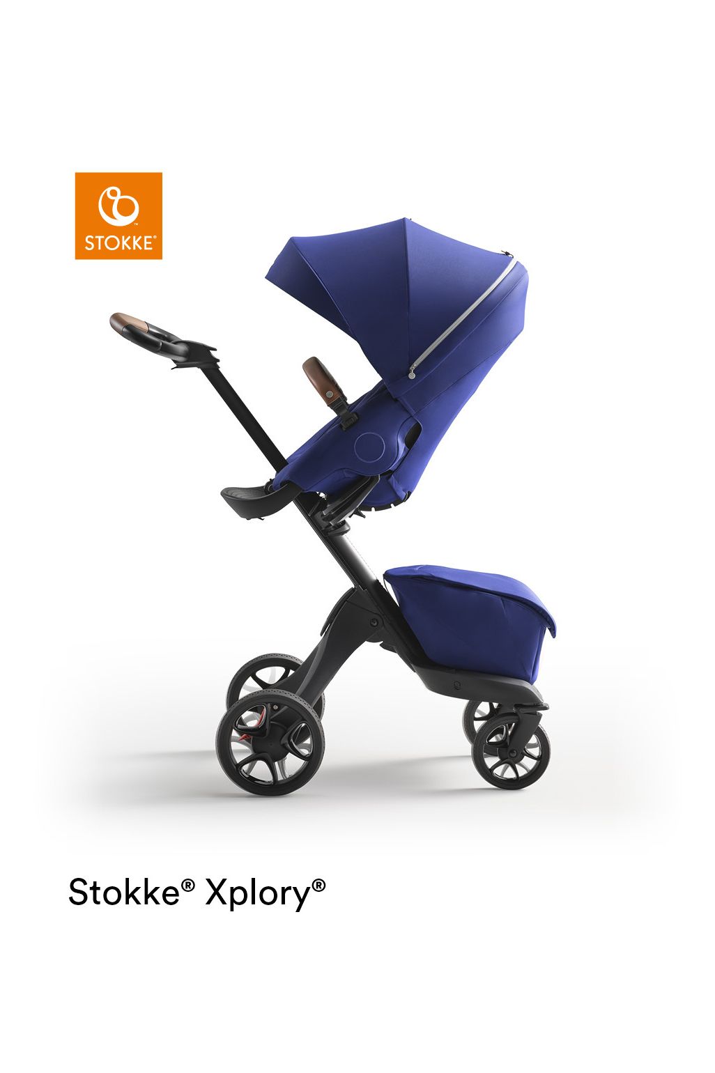 Stokke Xplory X royal blue travel system