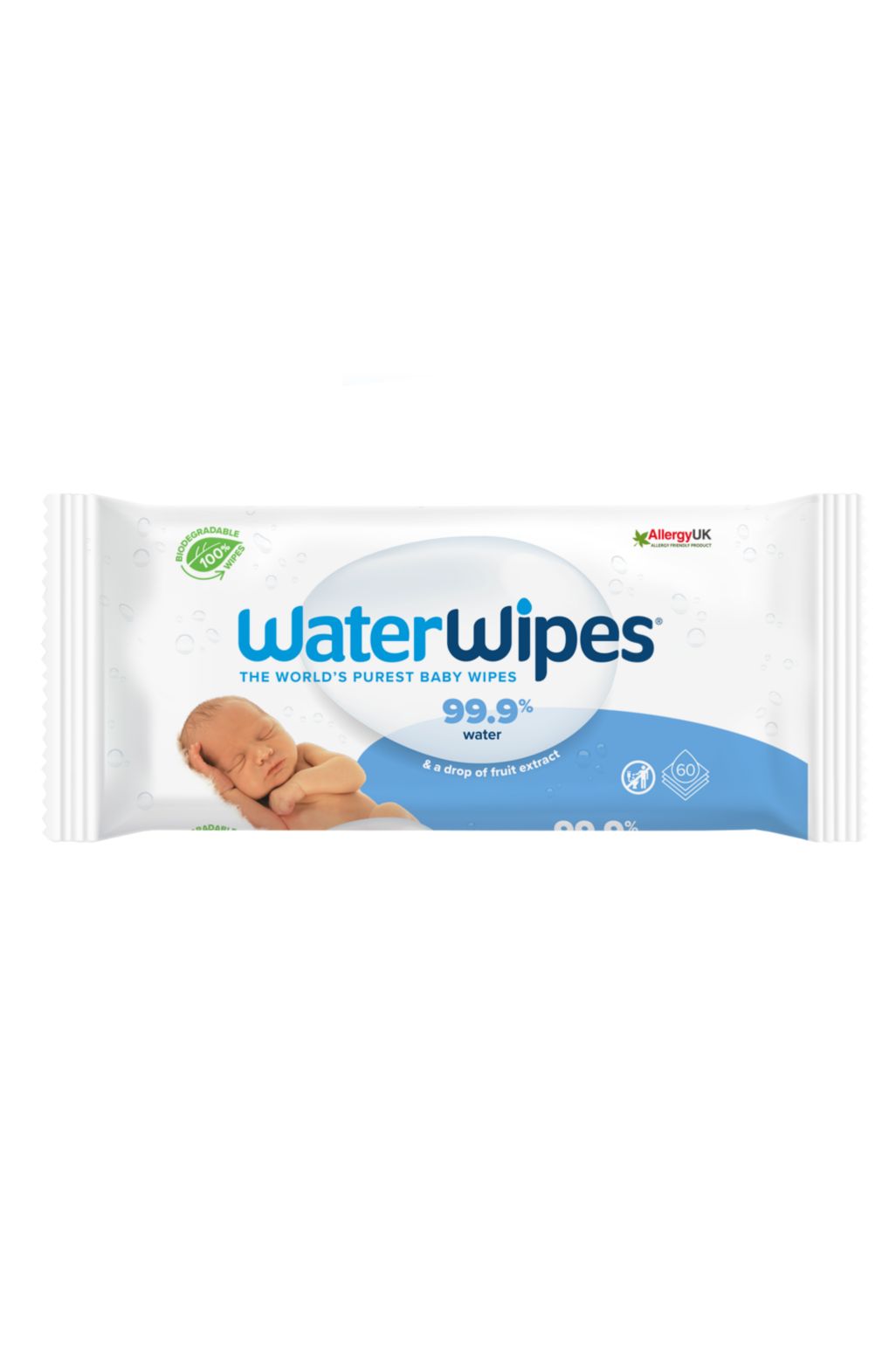 WaterWipes Bio Μαντηλάκια 60 τμχ.