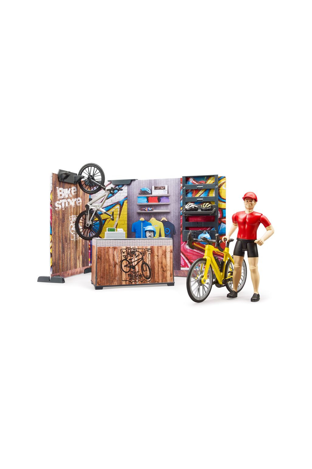 Bruder® Βike Shop cu Bike Rider