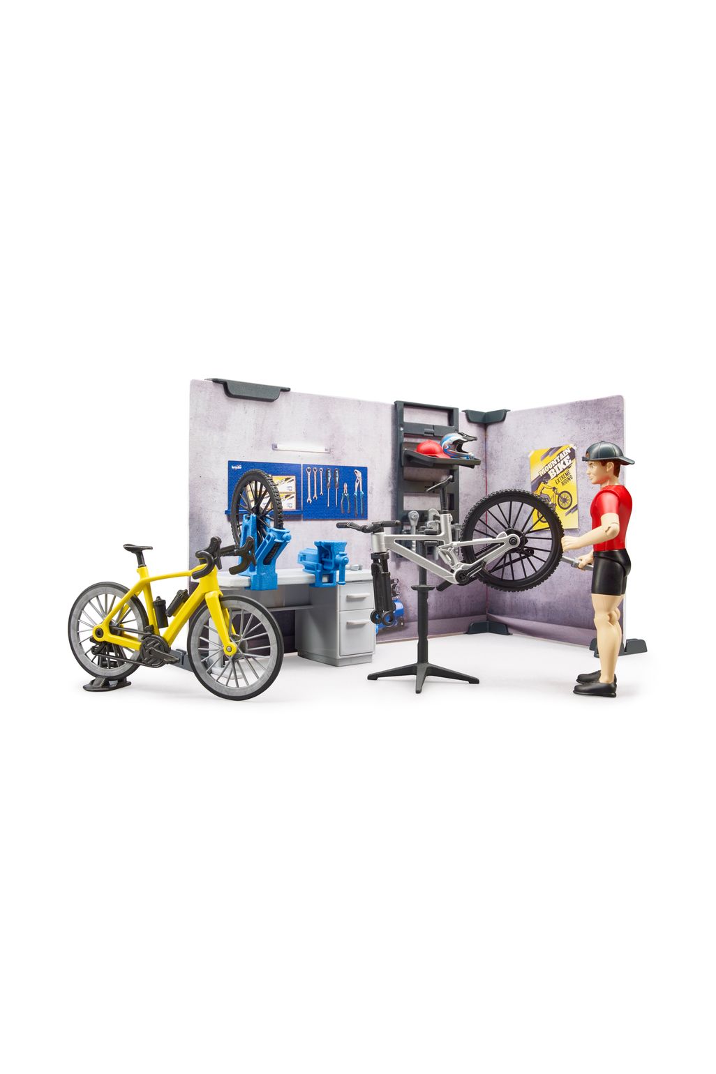 Bruder® Βike Shop cu Bike Rider