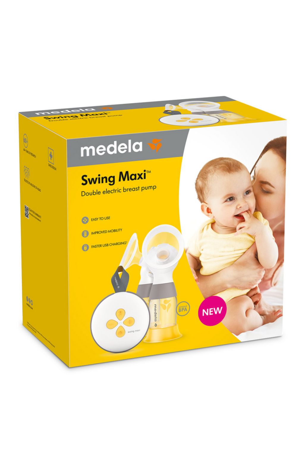 c*2様 medela Swing Maxi 電動搾乳器セット Amazon.co.jp: メデラ 搾乳機 スイング・マキシ電動さく乳器