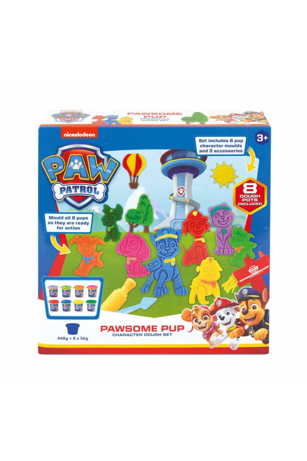 Addo Nickelodeon Paw Patrol Pawsome Pup Character Dough Set