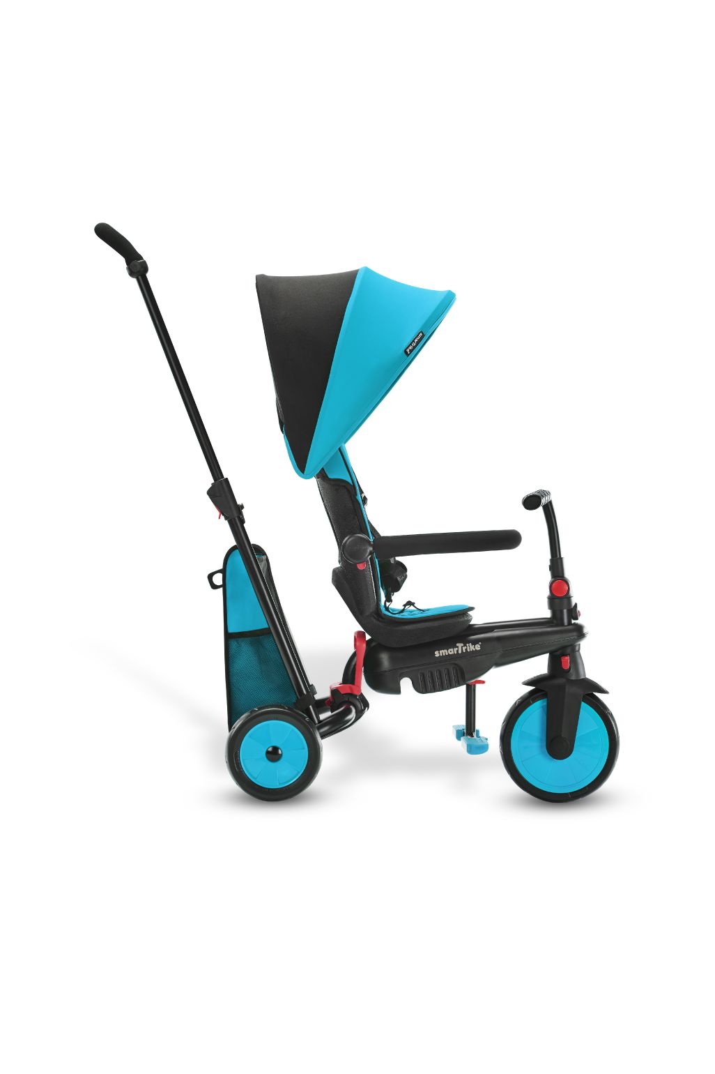 SmarTrike 5 in 1 STR3 Plus Stroller Trike blue bikes