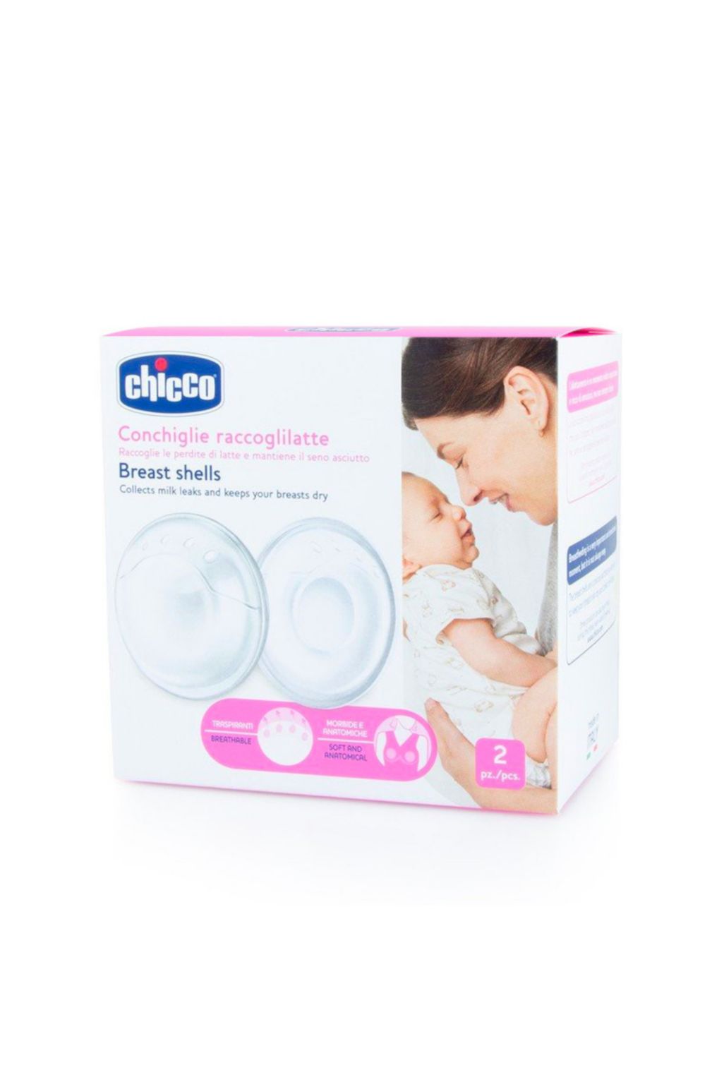 Chicco Natural Nesting Breast Shells - 2 pcs