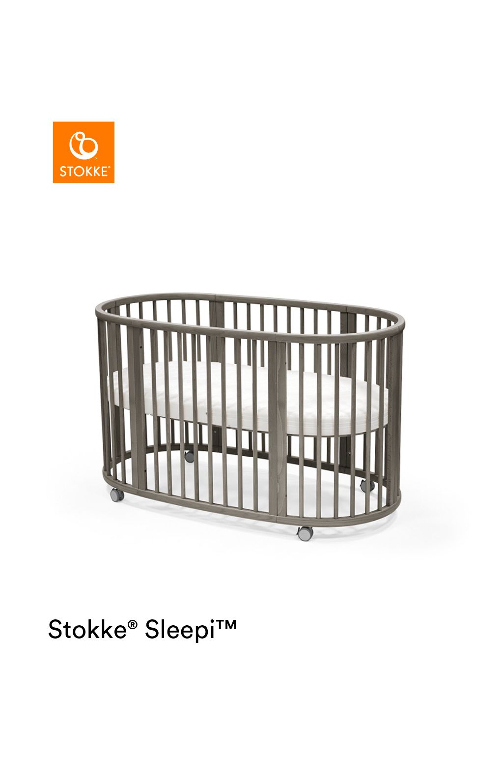 Stokke® Sleepi™ Bed Extension V3 hazy grey επεκτάσεις κρεβατιών