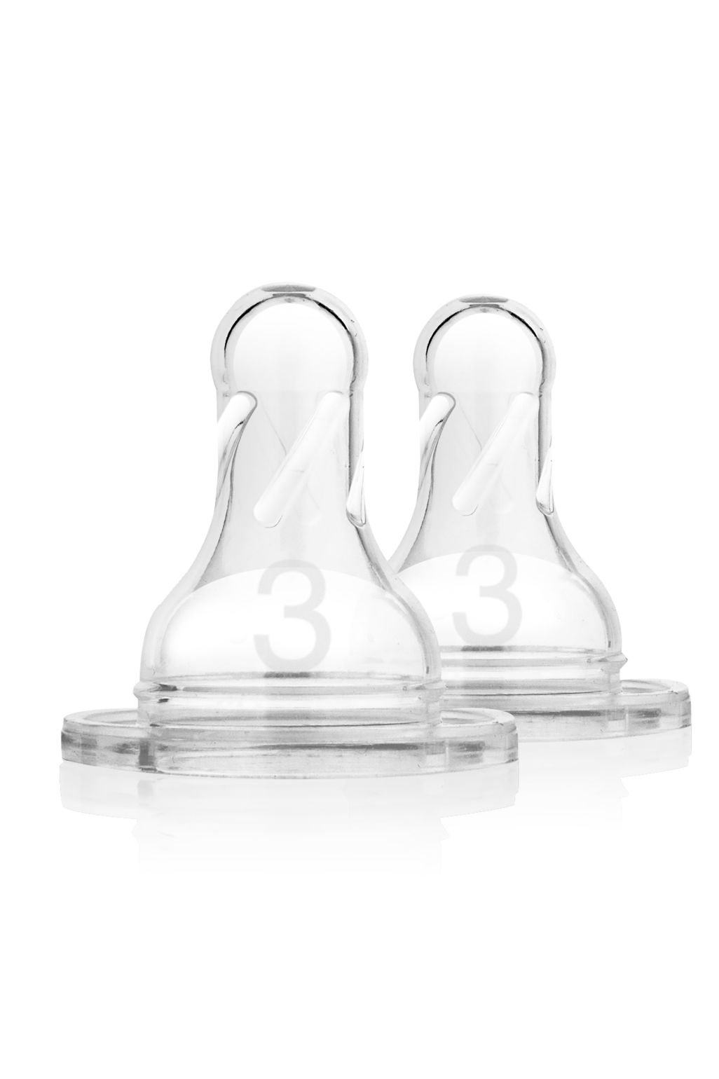 Dr. Brown's level 3 silicone standard nipple - 2 pack
