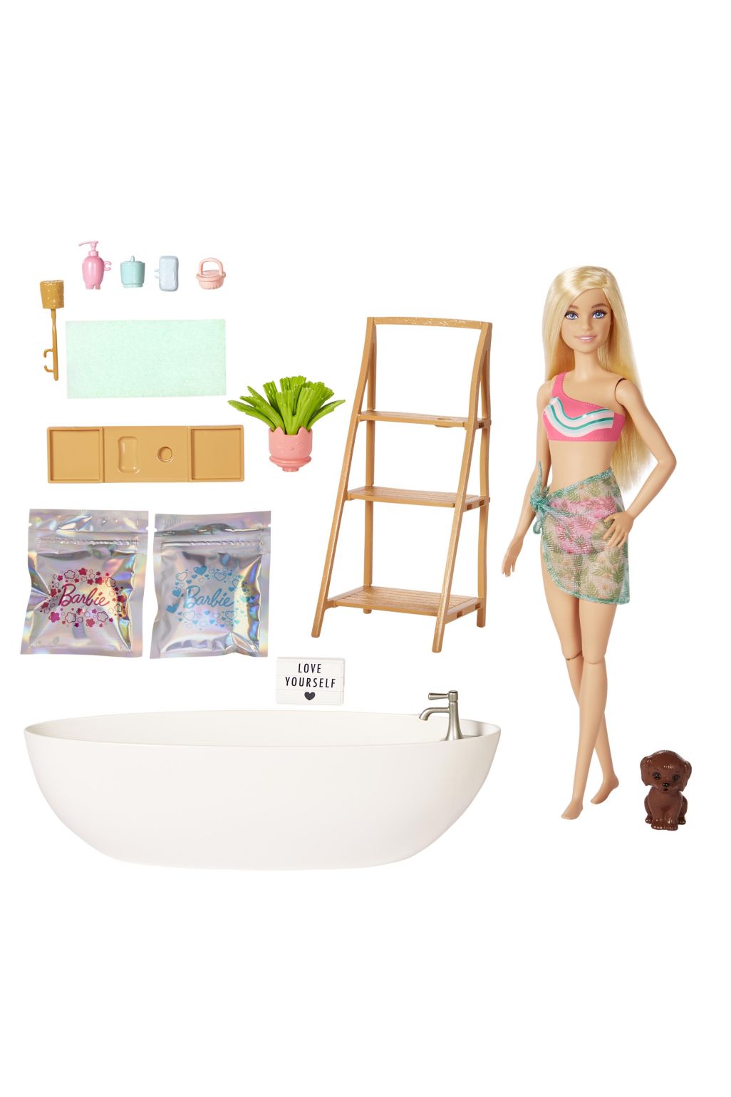 Barbie® Confetti Bathtub and Doll Playset dolls & babies