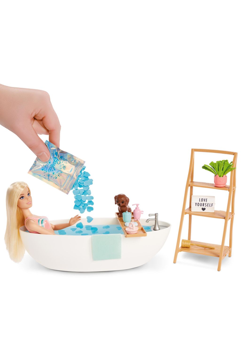 Barbie® Confetti Bathtub and Doll Playset dolls & babies