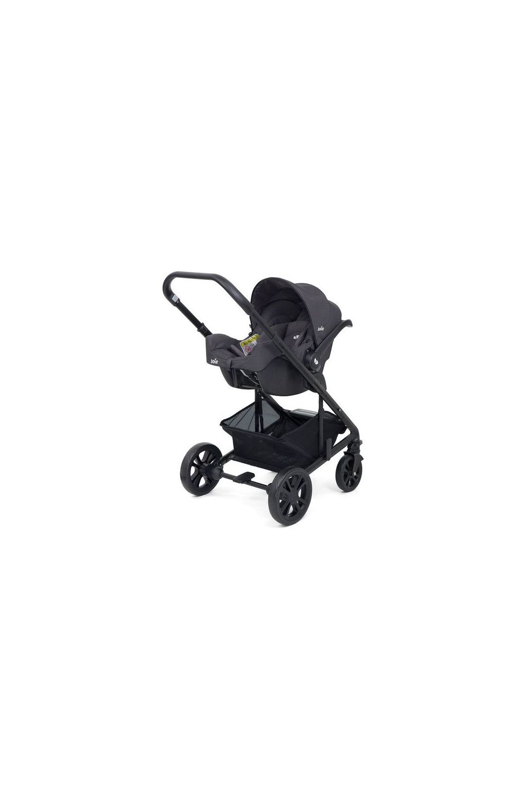 Joie Trio Chrome Pram Chrome Carrycot iSnug 2 Car Seat ember travel systems