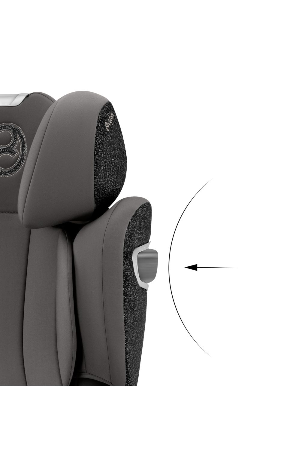 Cybex Solution T i-Fix Car Seat - mirage grey - with i-size
