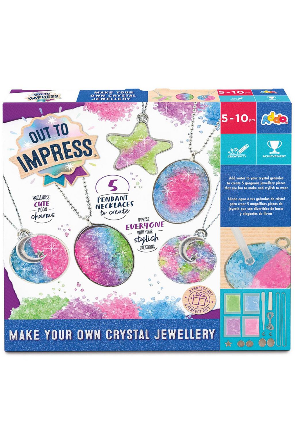 Addo Kit pentru Crearea Bijuteriilor cu Cristale "Out to Impress"