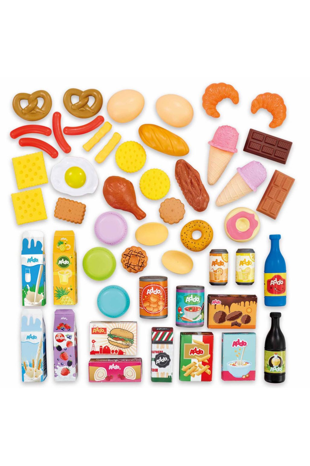 Addo Set de joacă Busy Me - Set Mega cu Mâncare de Jucărie