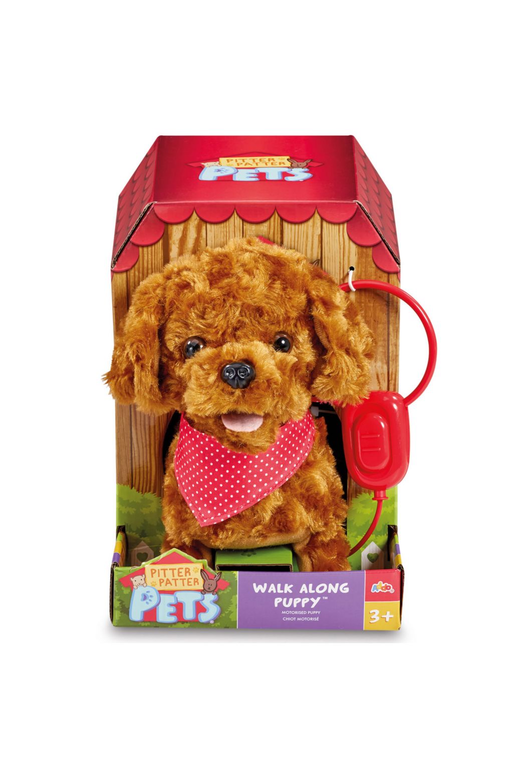 Pitter Patter Pets Walk Along Puppy Cockapoo Electronic Pet plush toys