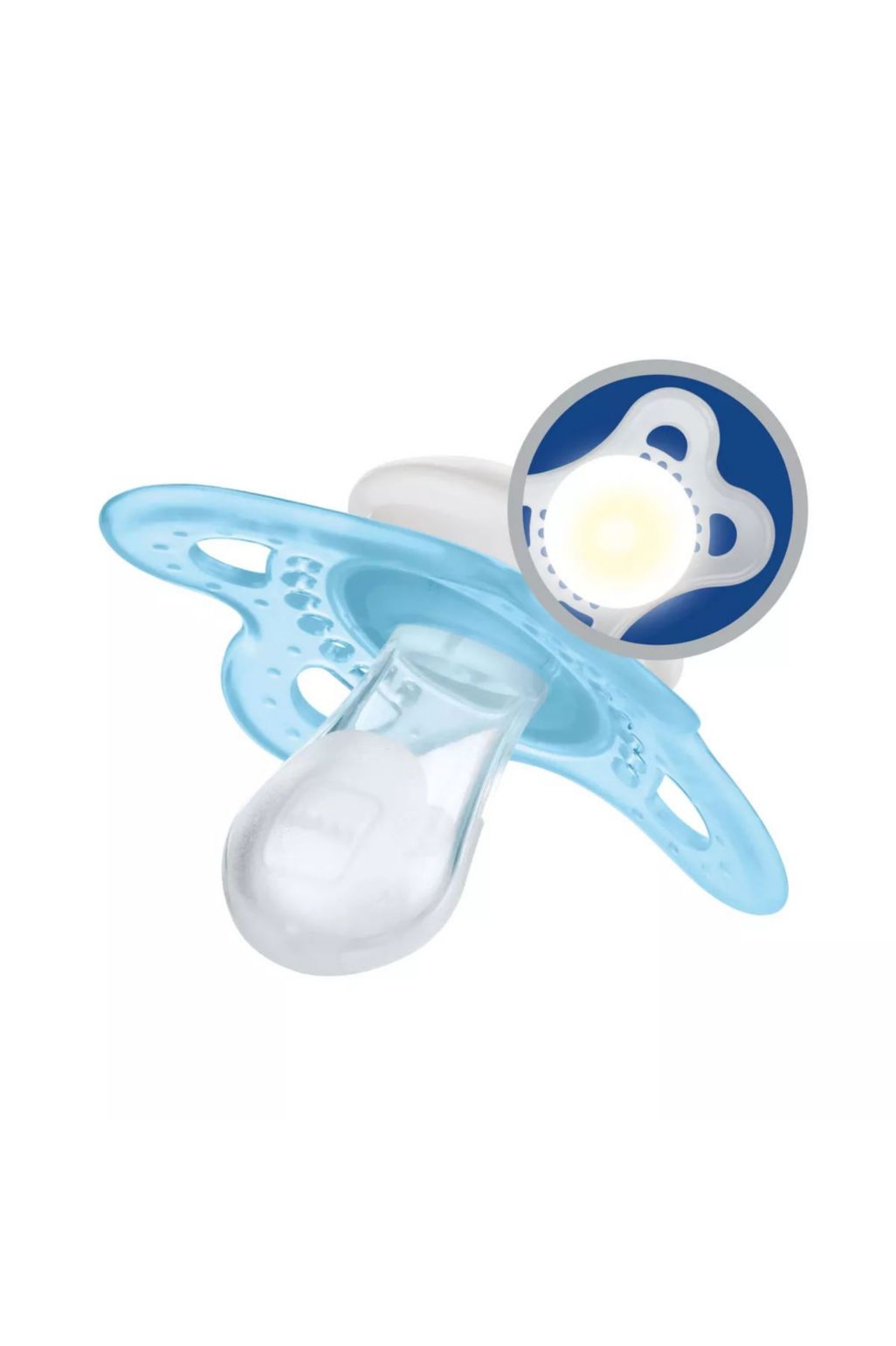 Mam Original Night Soother 2-6m (set of 2) - girl