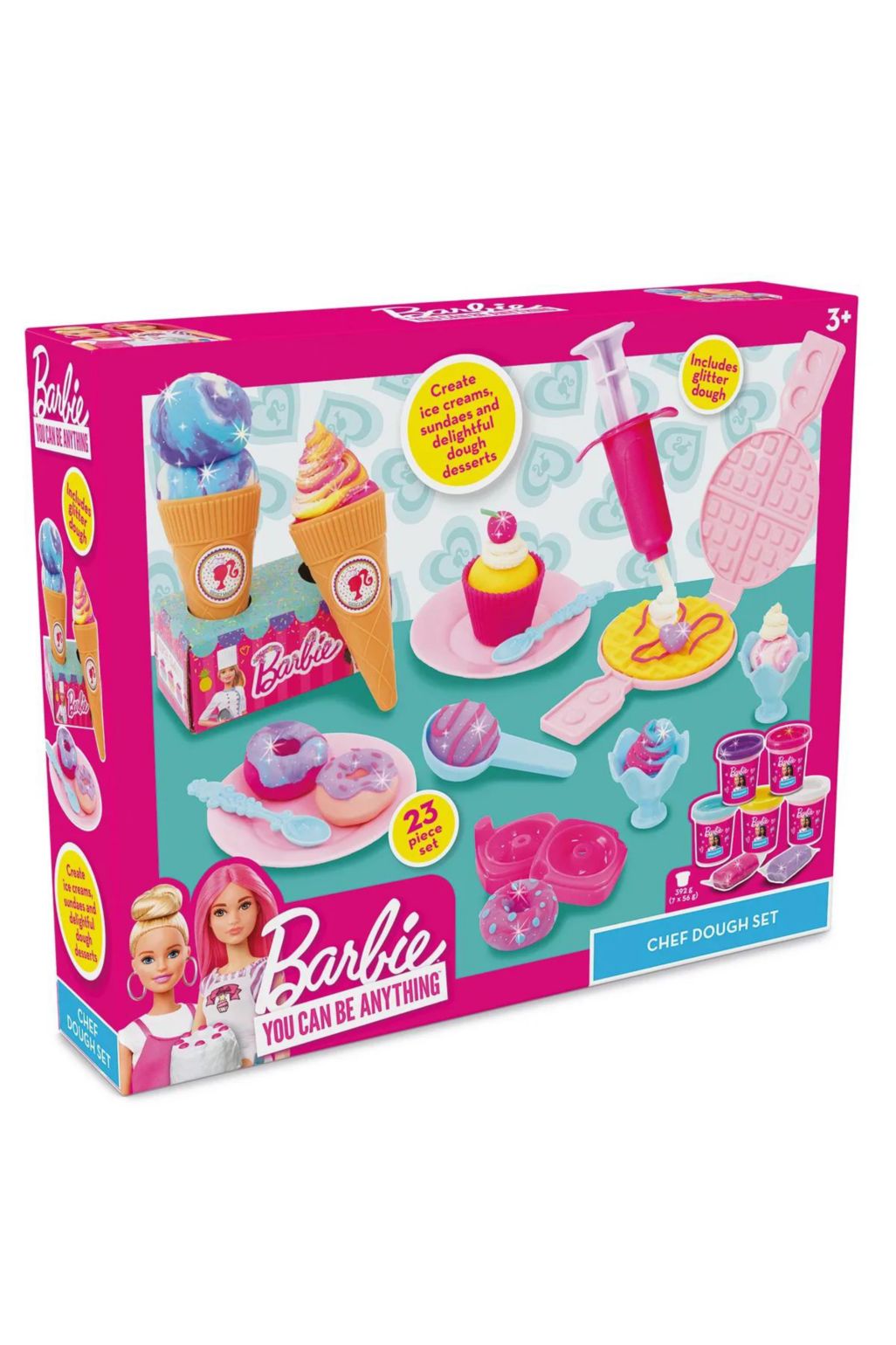 Addo Barbie Dough I Can Be a Chef Playset doh accessories