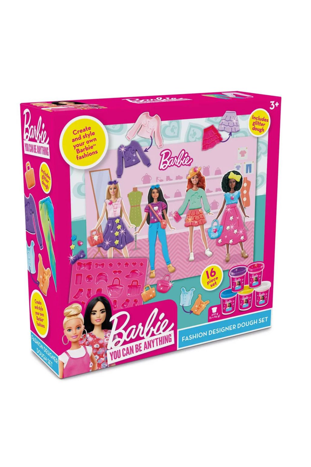 Addo Barbie Dough I Can Be a Fashion Designer Playset doh accessories