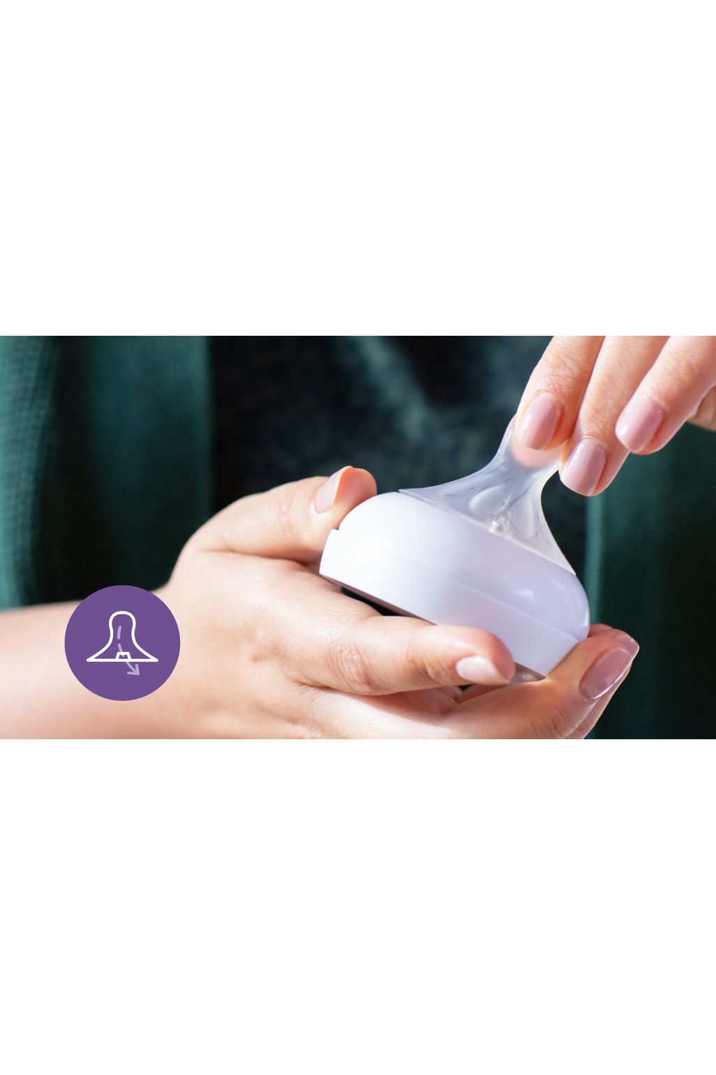 Avent Natural Response Tetină 3+m Flux 4 - pachet de două