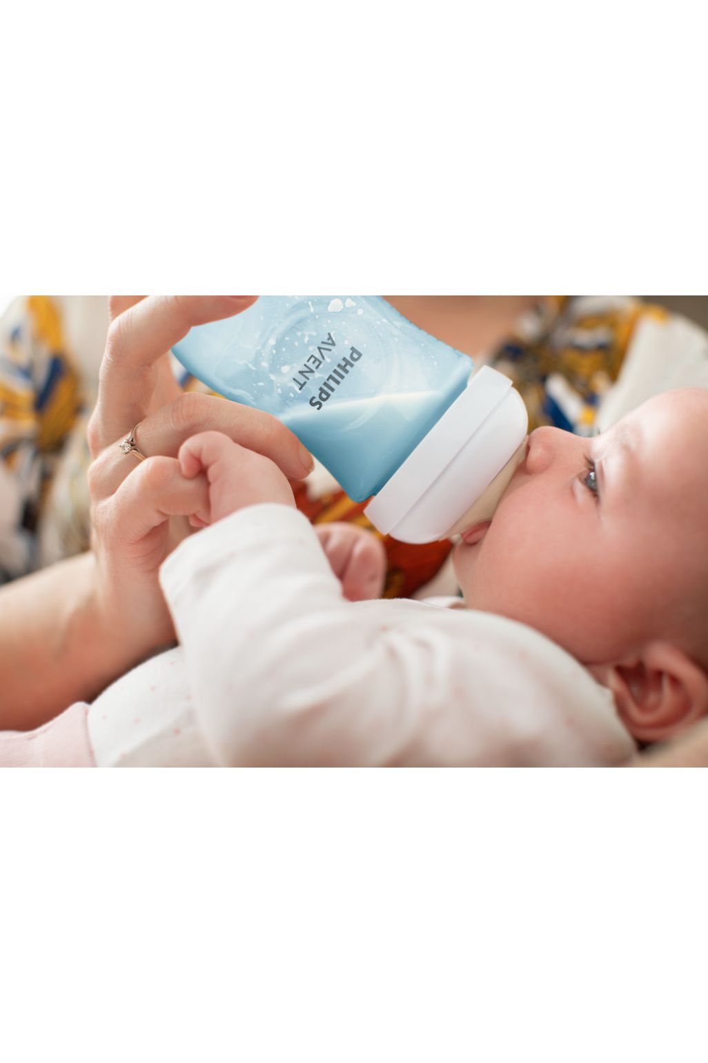 Avent Natural Response, biberon PP 1 lună+, 260ml - albastru