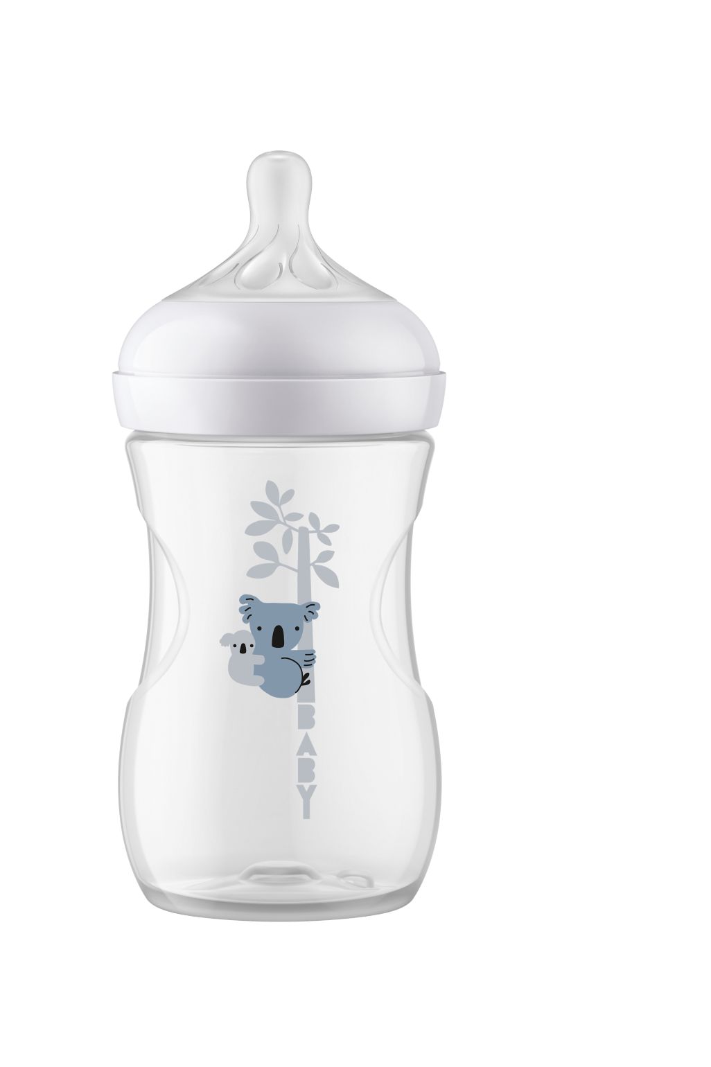 Avent Natural Response, biberon PP 1 lună+, 260ml - model koala