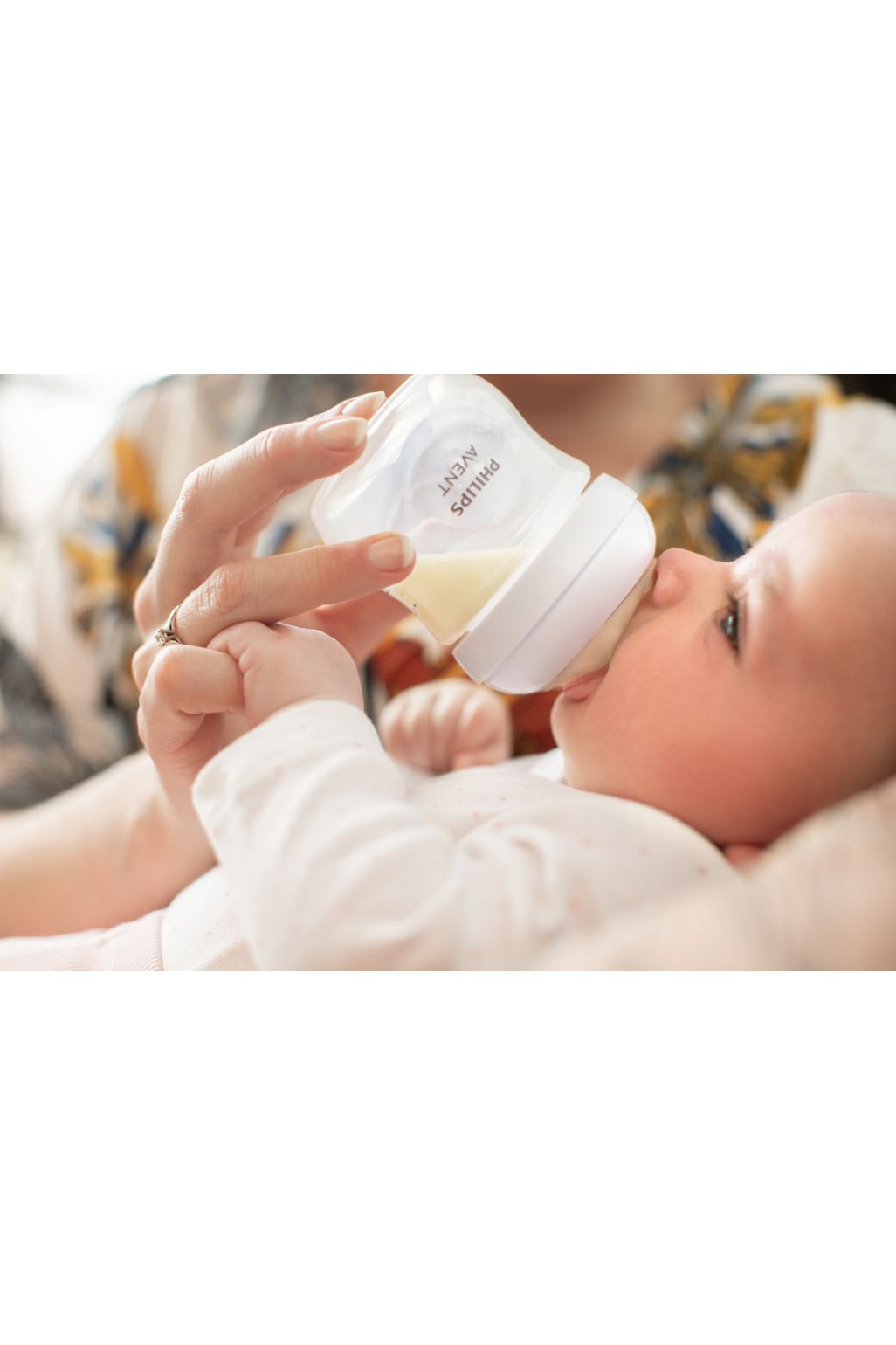 Avent Natural Response, biberon de sticlă, 120ml, tetină 0 luni+