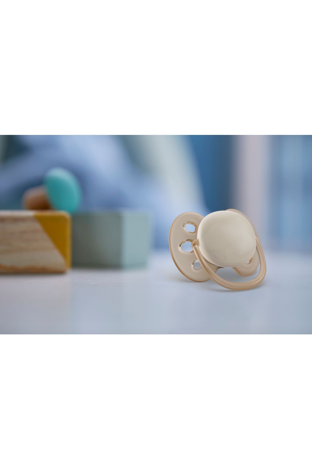 Philips Avent Suzeta Ultra Soft 0-6 luni - alb/verde