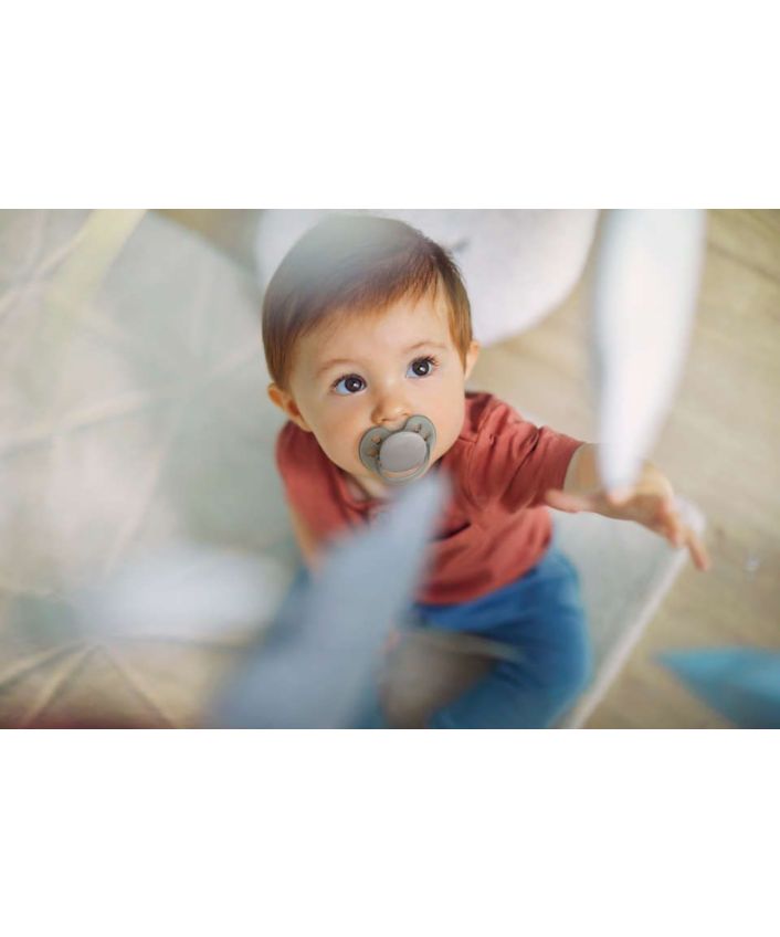Philips Avent Ultra Soft Πιπίλες 6-18 μηνών - μπλε/γκρι