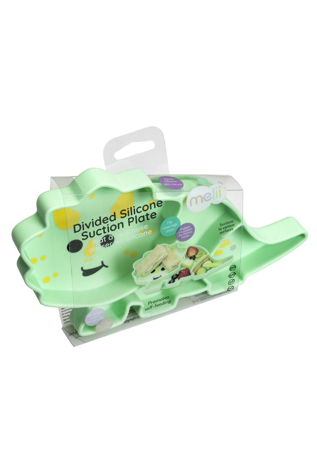 Melii Farfurie din Silicon cu Aspirație - dinozaur