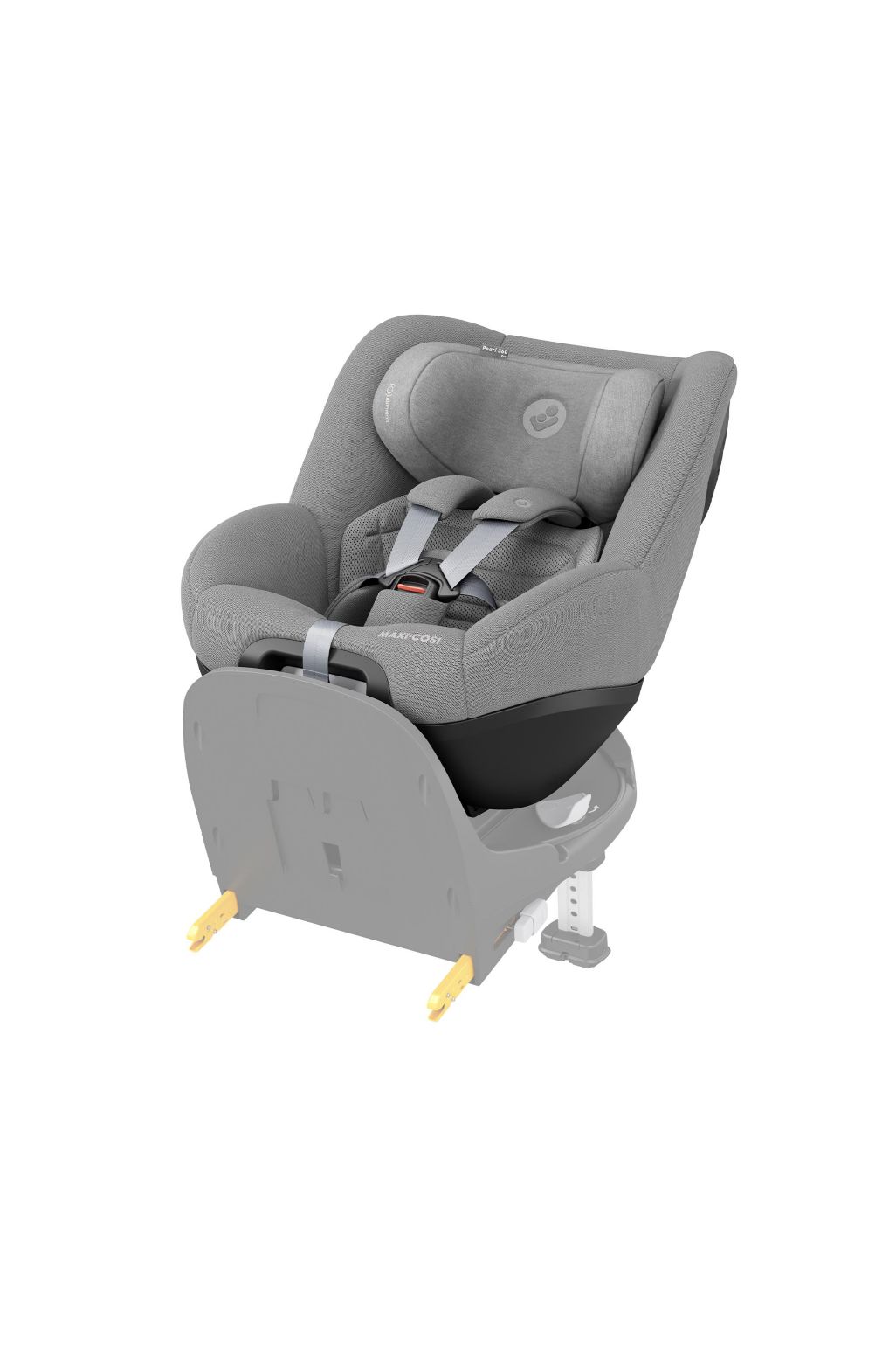 Maxi Cosi Pearl 360 Pro Car Seat authentic grey with i size