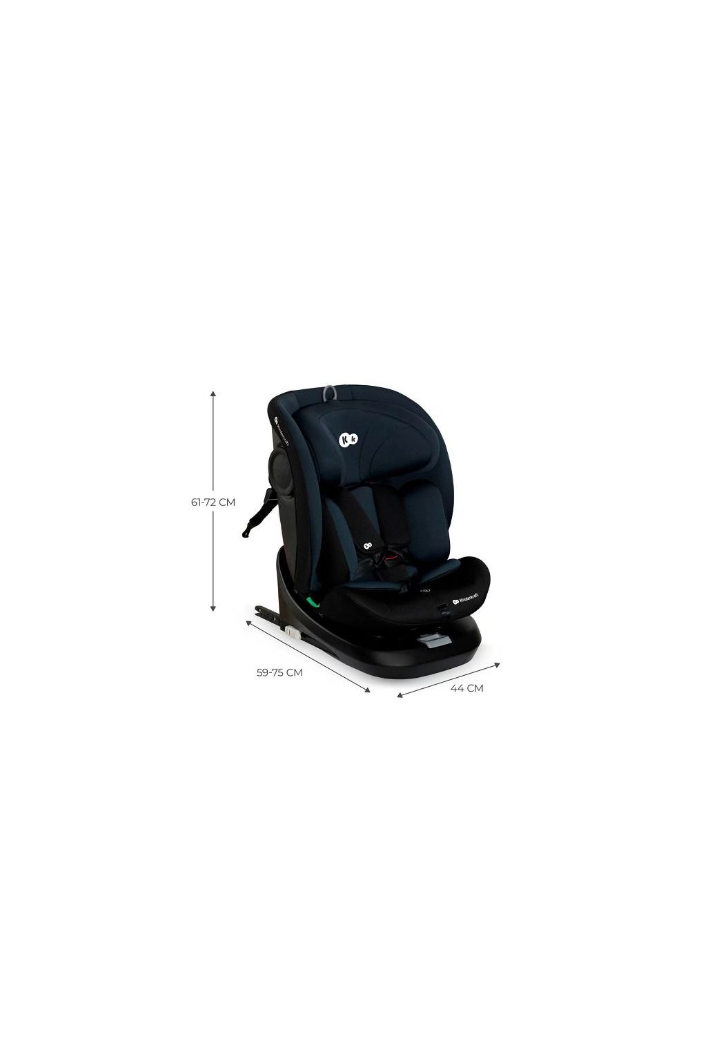 Kinderkraft I-GROW i-Size Car Seat - black