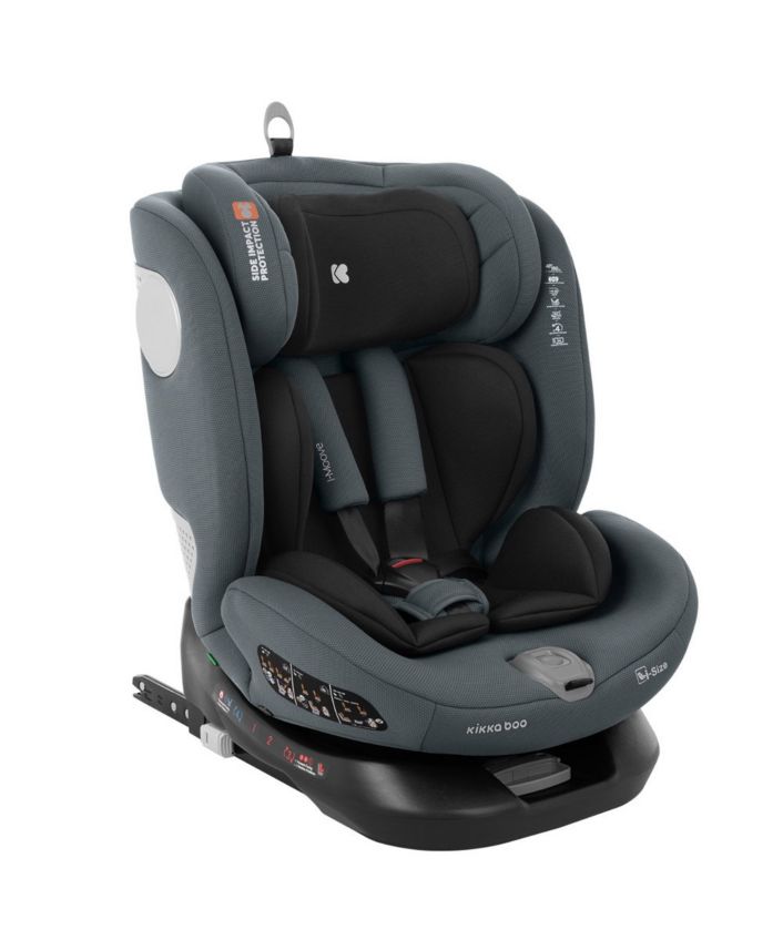 Kikka Boo Κάθισμα αυτοκινήτου i-Moove i-Size 40-150cm - σκούρο γκρι