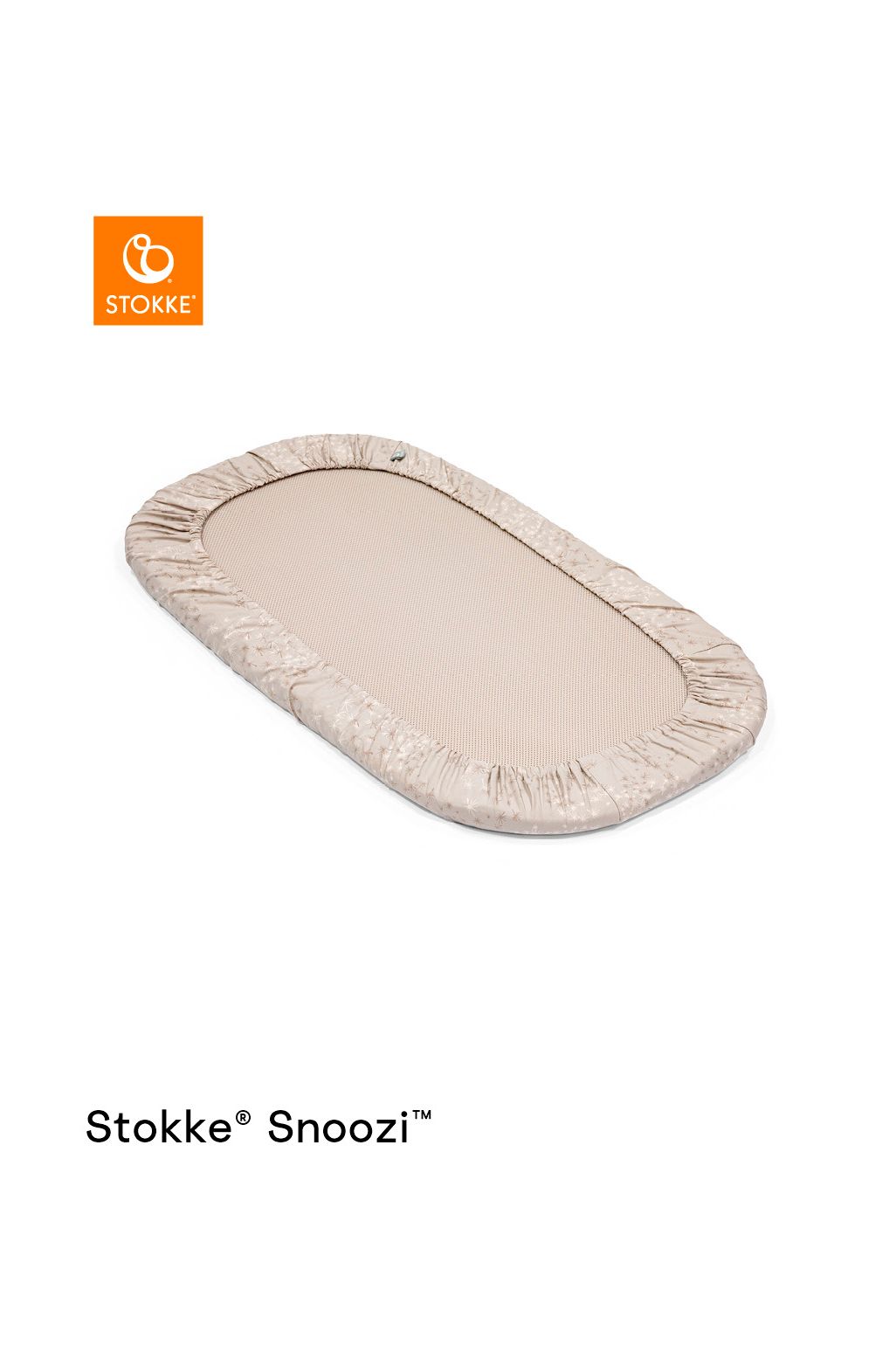 Stokke® Snoozi™ Cearșafuri Elastice - bej papadie/vanilie crem