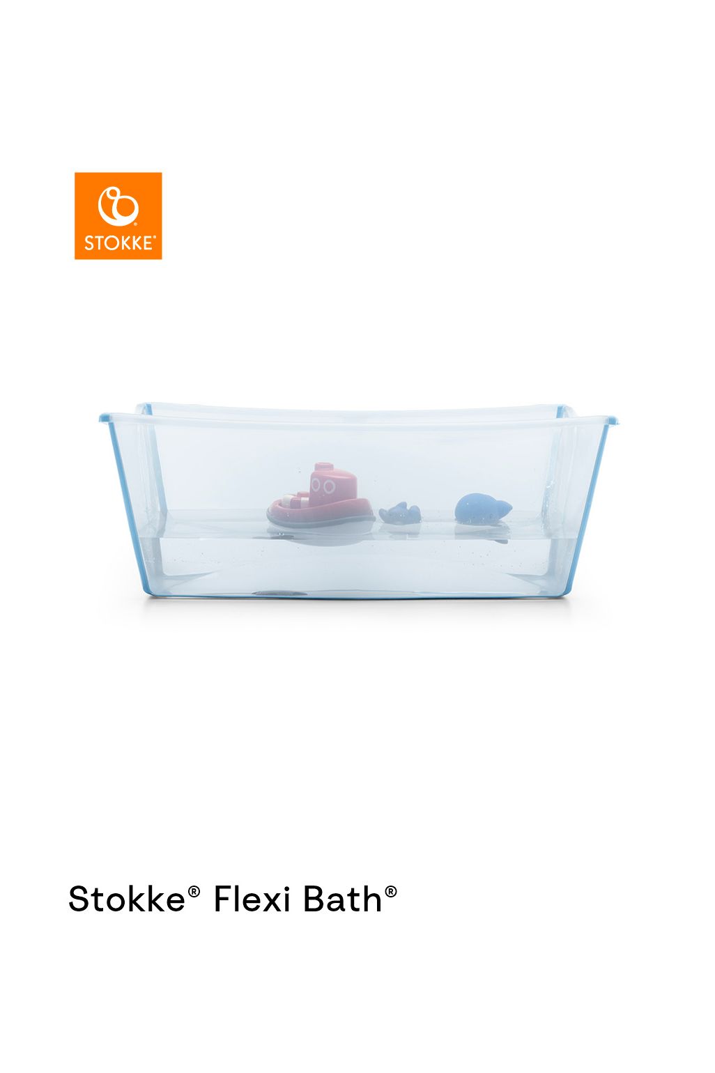 Stokke® Flexi Bath® - albastru transparent