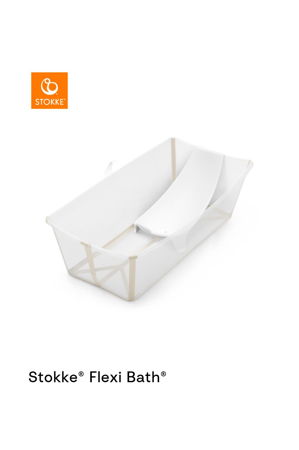 Stokke® Flexi Bath® XL - bej nisipiu