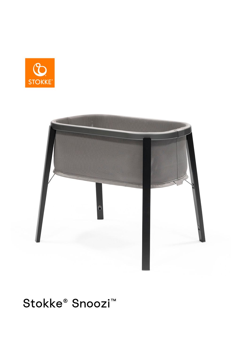 Stokke® Snoozi™ Pătuț - gri grafit