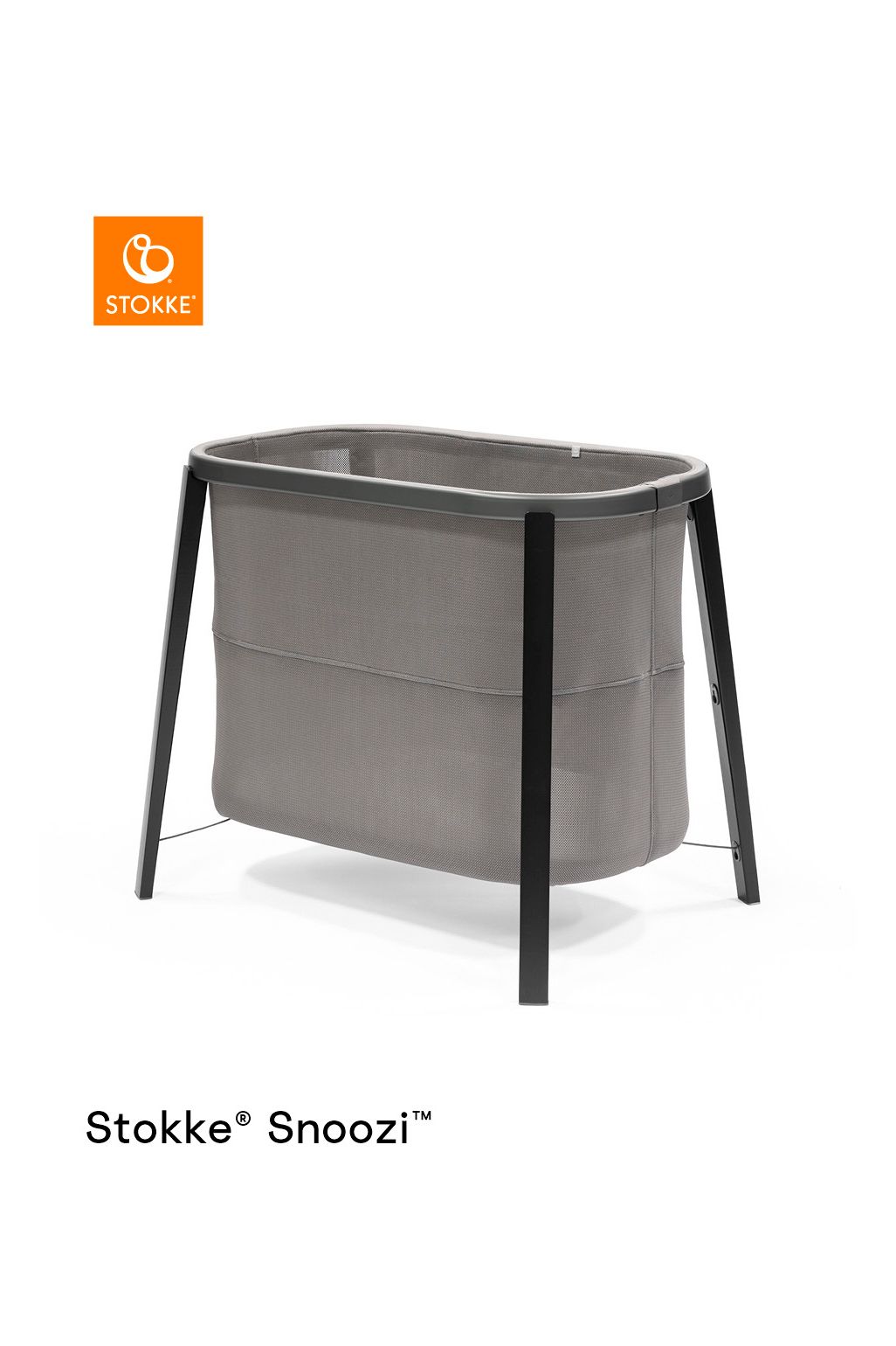 Stokke® Snoozi™ Pătuț - gri grafit